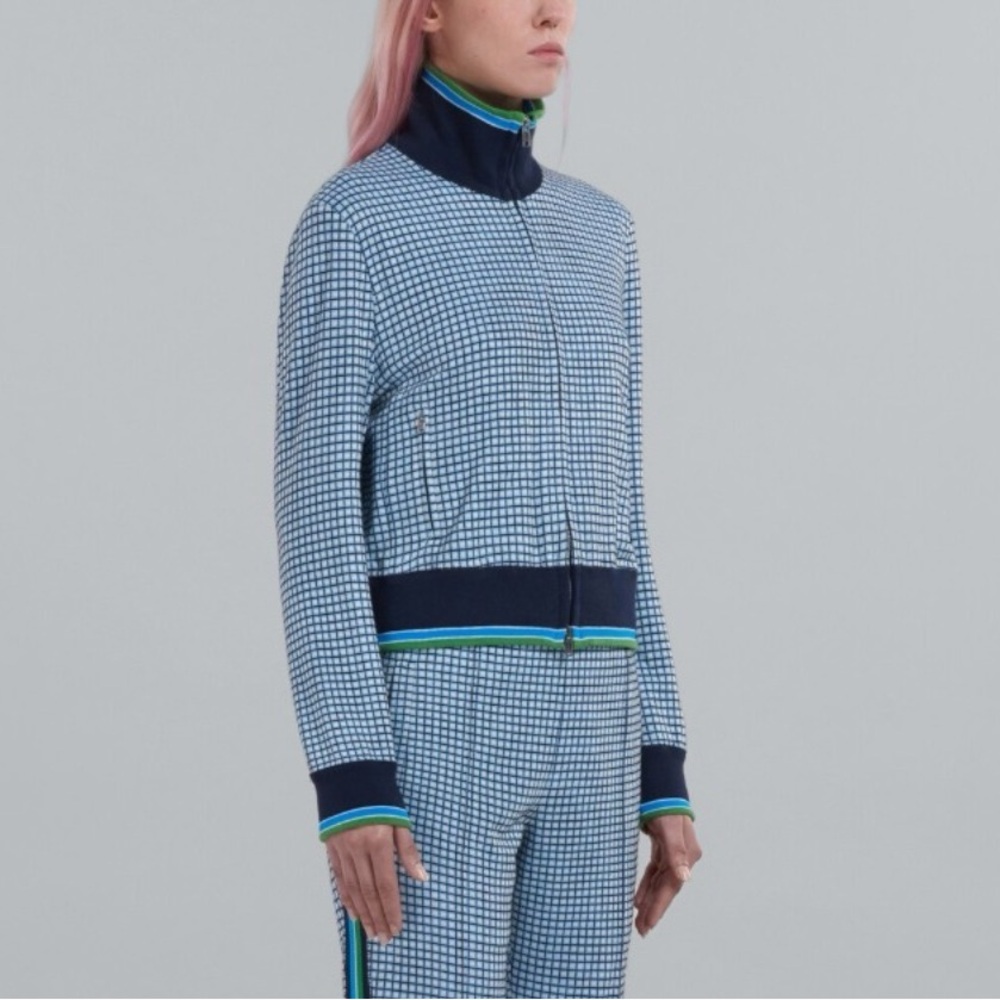 Marni Checkered Zip-Up Jacket - image 5
